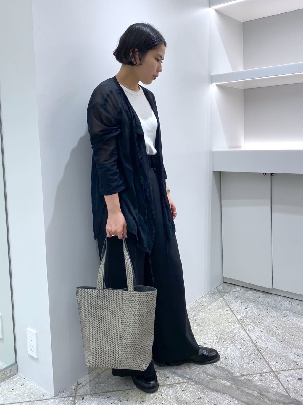 Uさんの「HIROKO HAYASHI｜OTTICA（オッティカ）トートバッグM」を使ったコーディネート