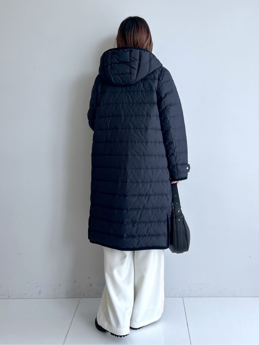 Hirokaさんの「Dessin｜【撥水・2WAY】ミュラーダウンコートロング丈」を使ったコーディネート