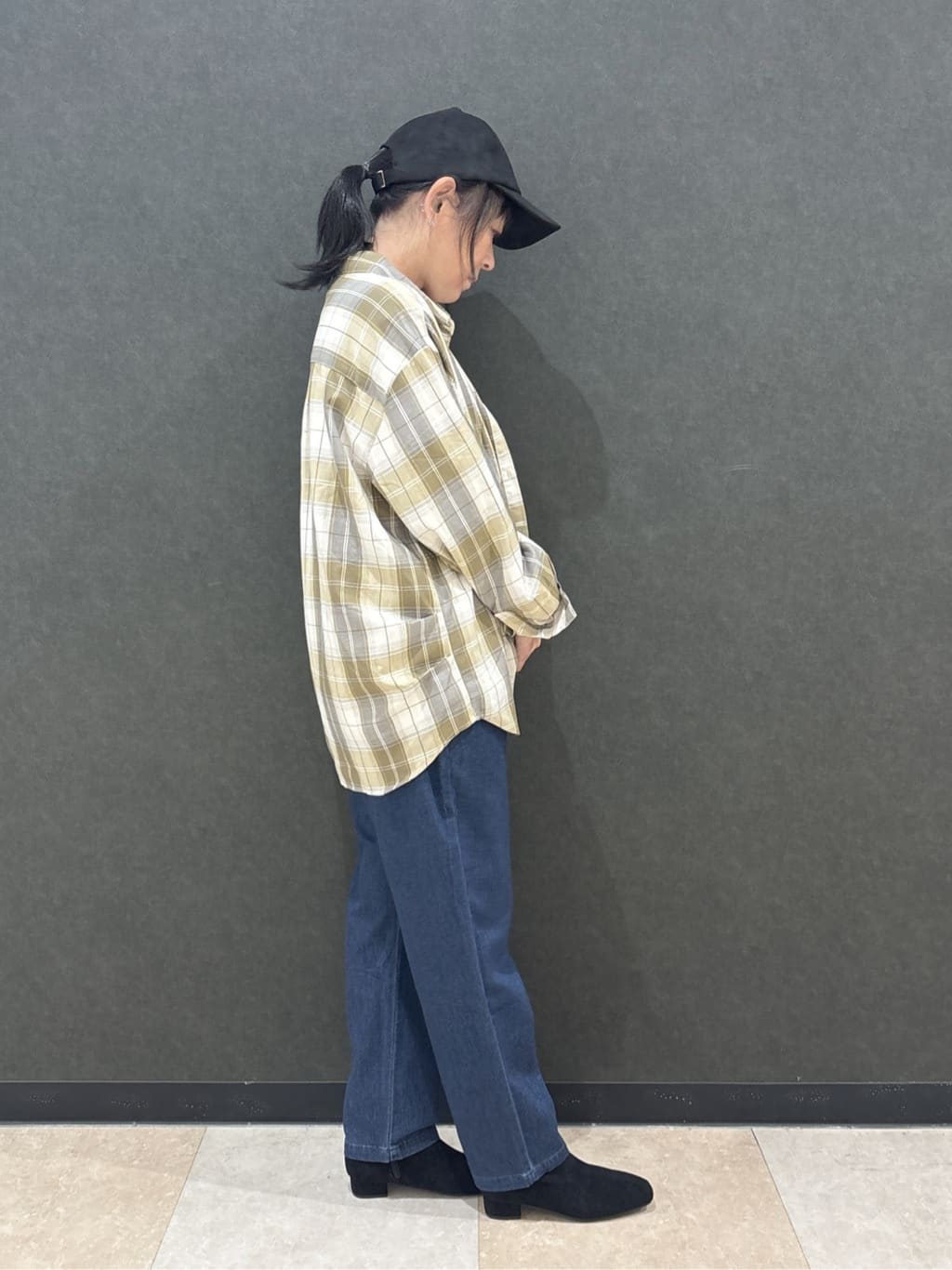 わかさんの「SHOO･LA･RUE｜【洗濯機可/S-LL】程よい抜け感 大人のチェックシャツ」を使ったコーディネート