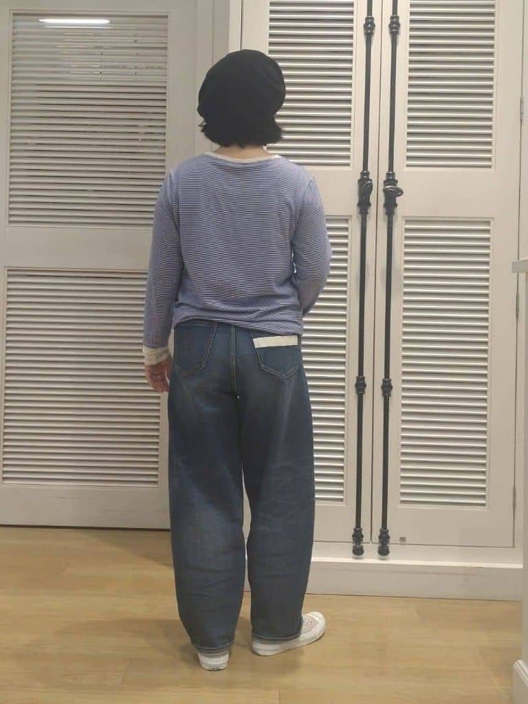 kaiさんの「Dessin｜【洗える】デニムカーブパンツ」を使ったコーディネート