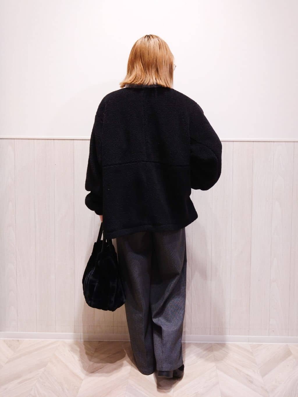 Suzuさんの「SHOO･LA･RUE｜【高レビュー/2WAY】きれい見えで上品な ストライプファートートバッグ」を使ったコーディネート