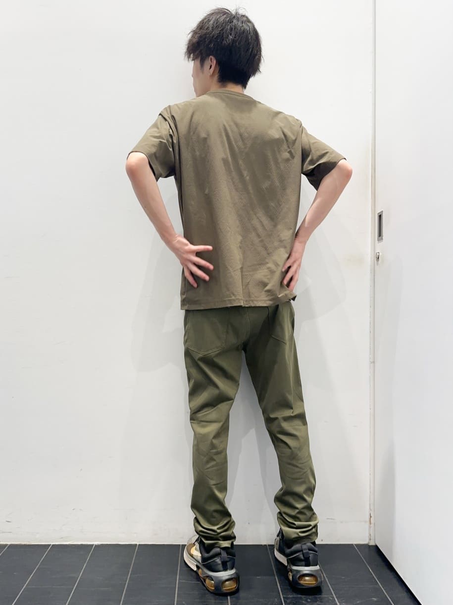 ちびちゃんさんの「THE SHOP TK｜パーフェクテックリンクス半袖Tシャツ 【接触冷感／吸水速乾／UVカット／洗濯機OK】」を使ったコーディネート