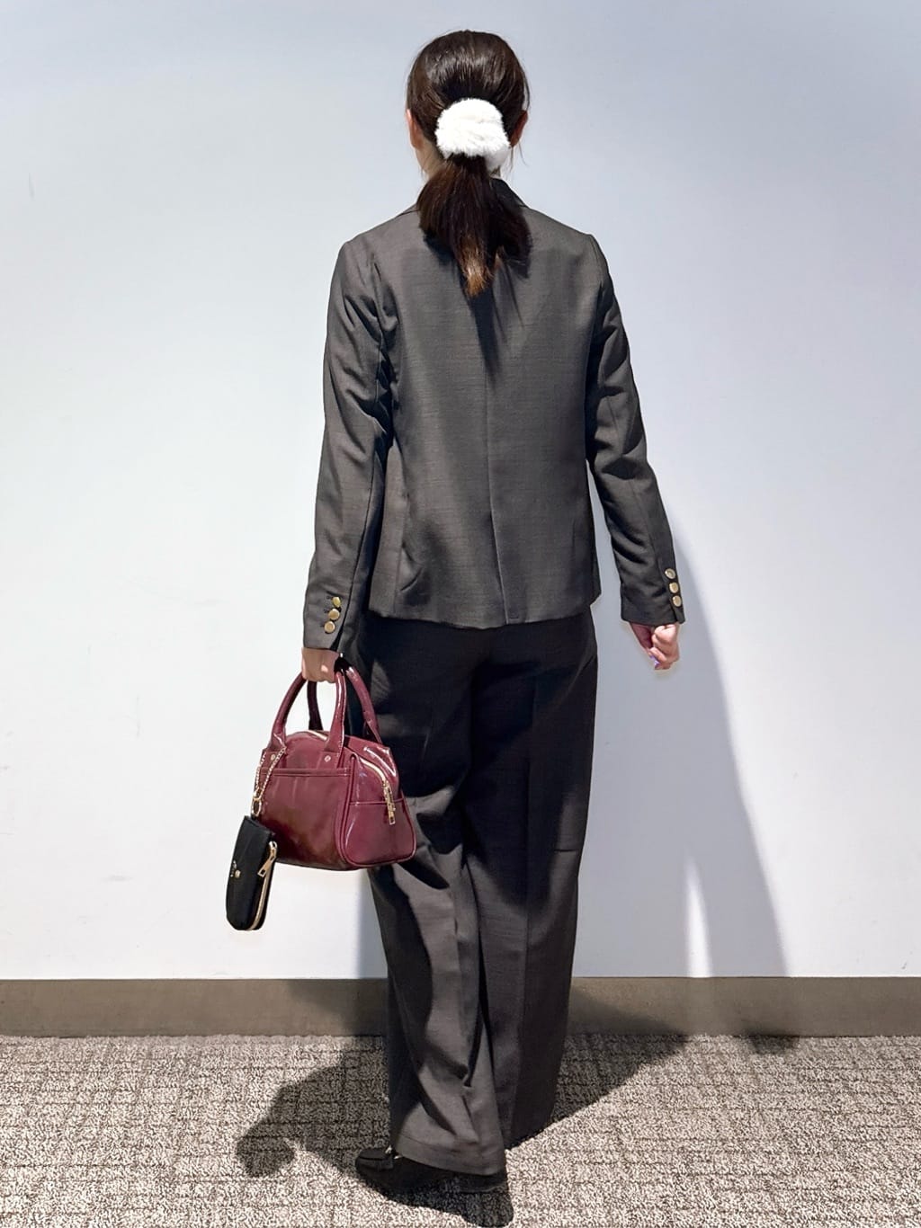 みーさんの「grove｜【カセット服】ダブルブレストテーラードジャケット」を使ったコーディネート