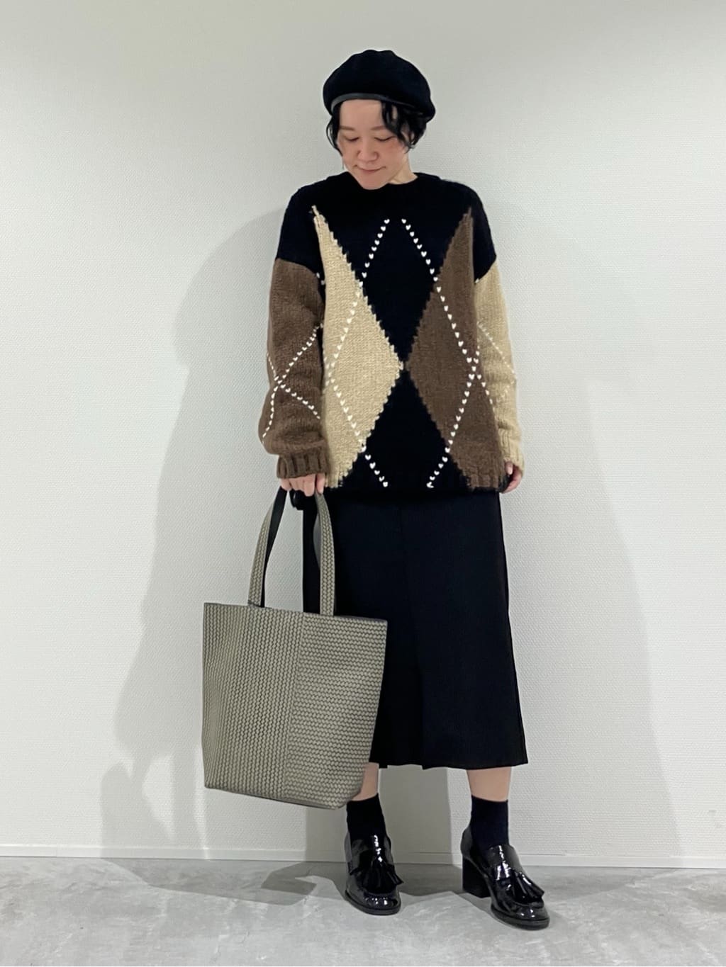 Cさんの「HIROKO HAYASHI｜OTTICA（オッティカ）トートバッグM」を使ったコーディネート