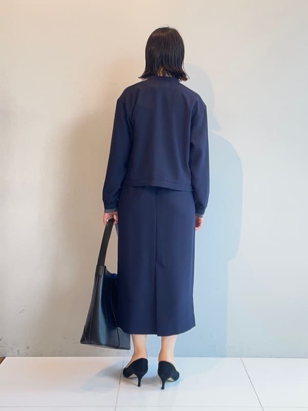 murayamaさんの「INDIVI｜ストレッチシアーロングTシャツ」を使ったコーディネート