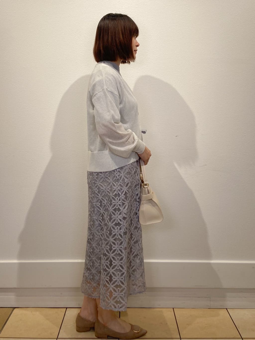 kimiさんの「index｜《5色展開》コンパクトショートカーディガン【洗濯機洗い可】」を使ったコーディネート