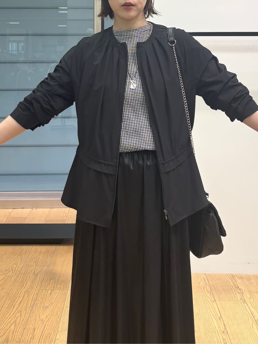 asamiさんの「INDIVI｜【UVケア／吸汗速乾】スリーブデザインブラウス」を使ったコーディネート