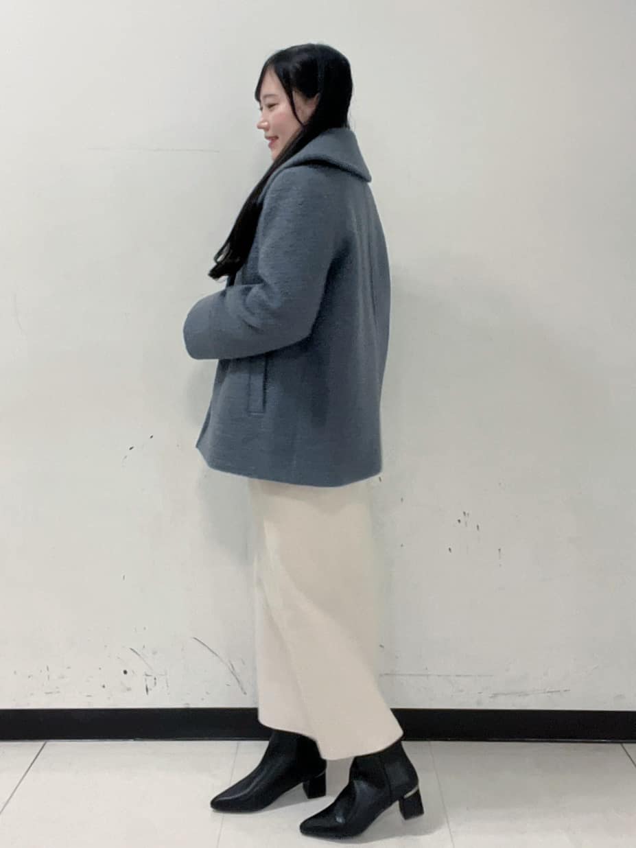 Hitomiさんの「index｜ブークレミドルコート【洗える】」を使ったコーディネート
