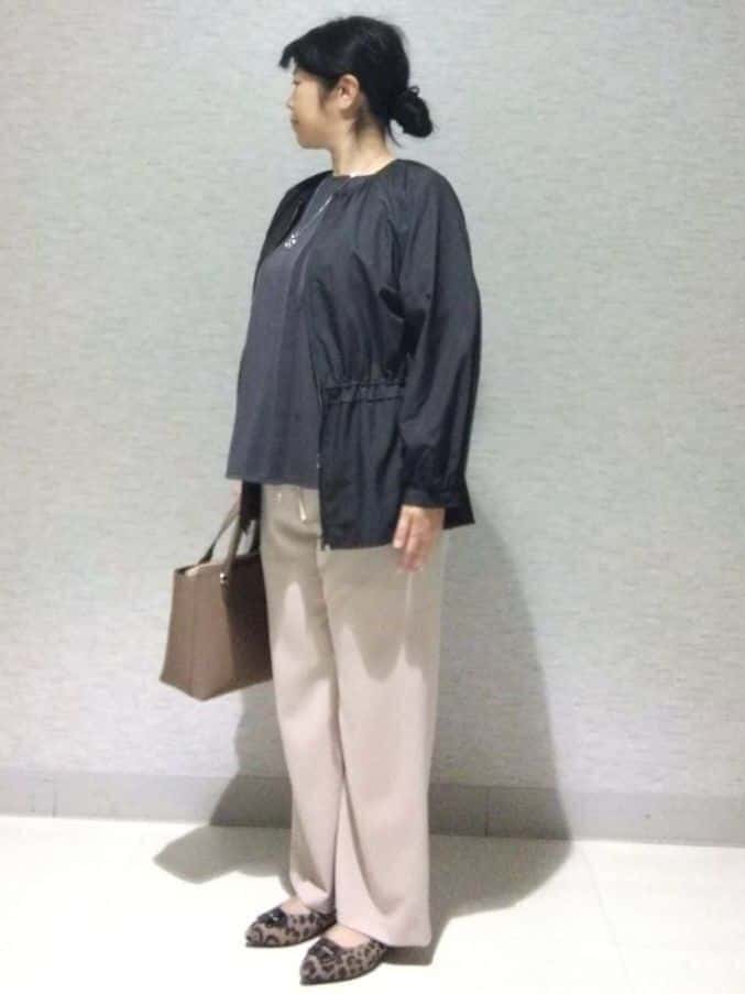 sakoさんの「Reflect｜【パンツにもスカートにも合わせやすい◎】ライティブルゾン」を使ったコーディネート
