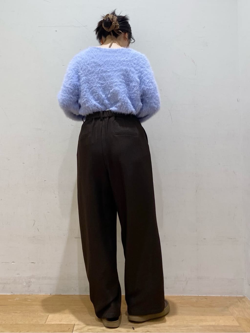 みなみさんの「OPAQUE.CLIP｜ラメシャギーニット【洗濯機OK】」を使ったコーディネート