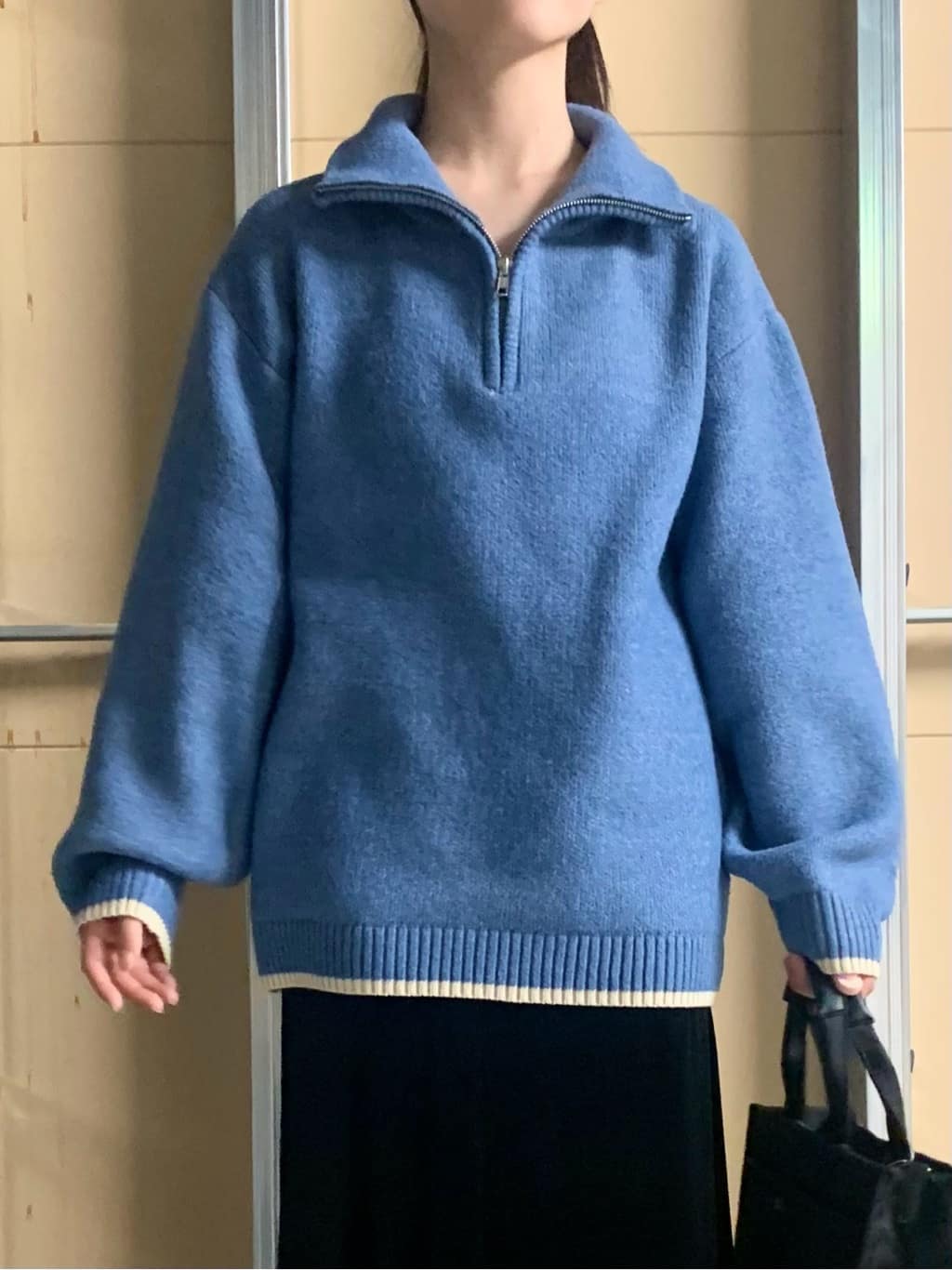 sahoさんの「THE SHOP TK｜きれいめにもカジュアルにも ノーカラーキルトジャケット」を使ったコーディネート