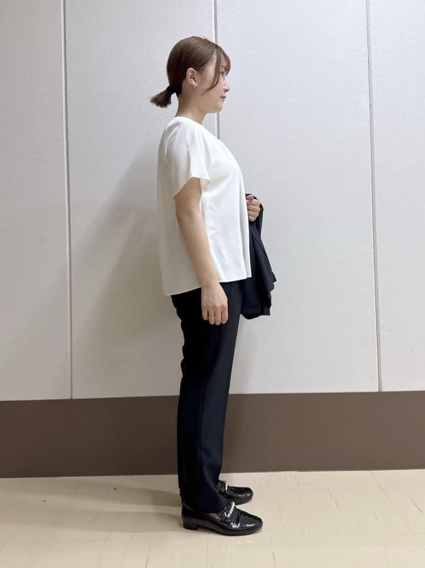 Rikoさんの「INDIVI｜【UVケア】タックブラウス」を使ったコーディネート
