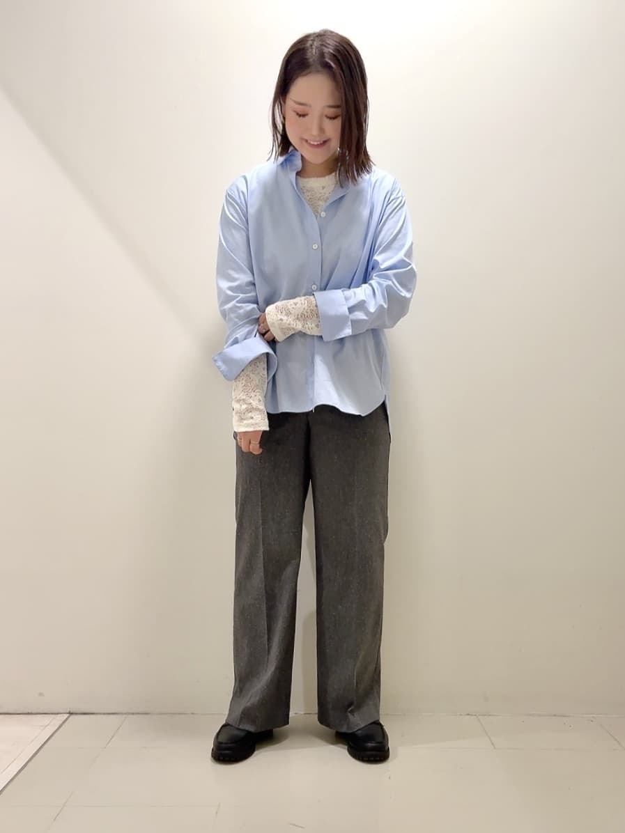 YUIさんの「UNTITLED｜【トレンド/ジレ】フェイクファーベスト」を使ったコーディネート