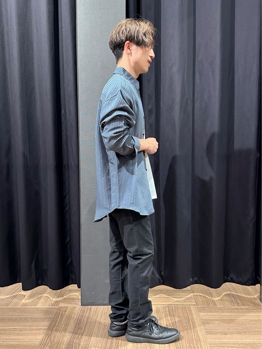 tomoyaさんの「THE SHOP TK｜ジャケット長袖Tシャツ 【ON/OFF兼用】」を使ったコーディネート