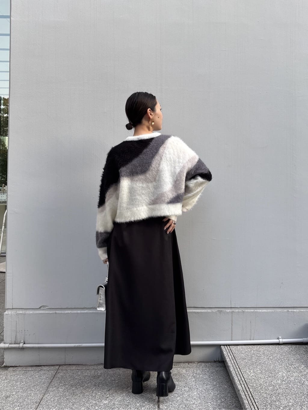 ayanoさんの「INDIVI｜センタージップフレアスカート」を使ったコーディネート