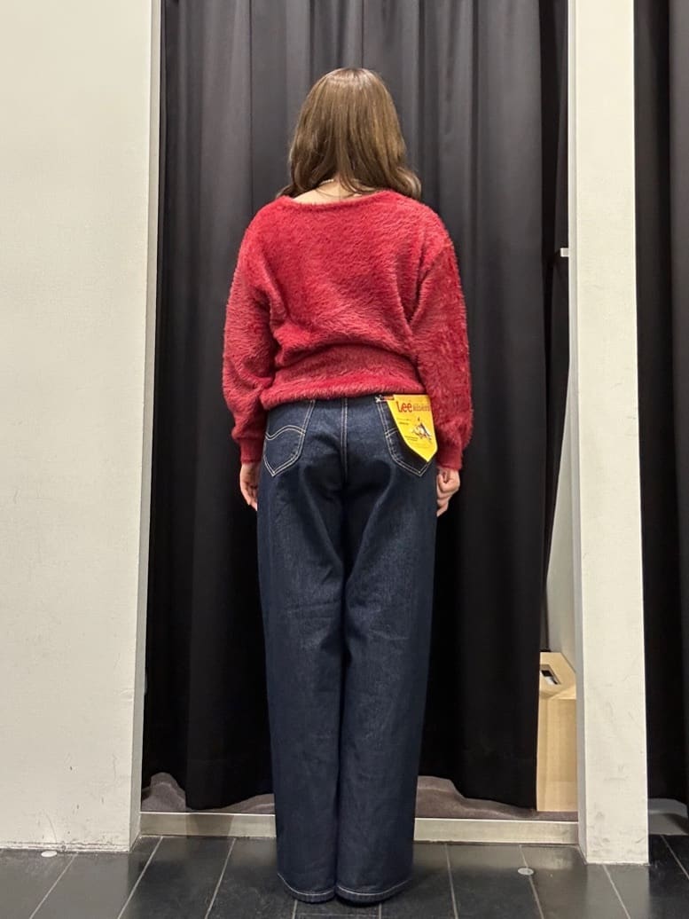 もさんの「THE SHOP TK｜【華やかで柔らか】ふわふわフェザーニット/洗える・前後2WAY」を使ったコーディネート