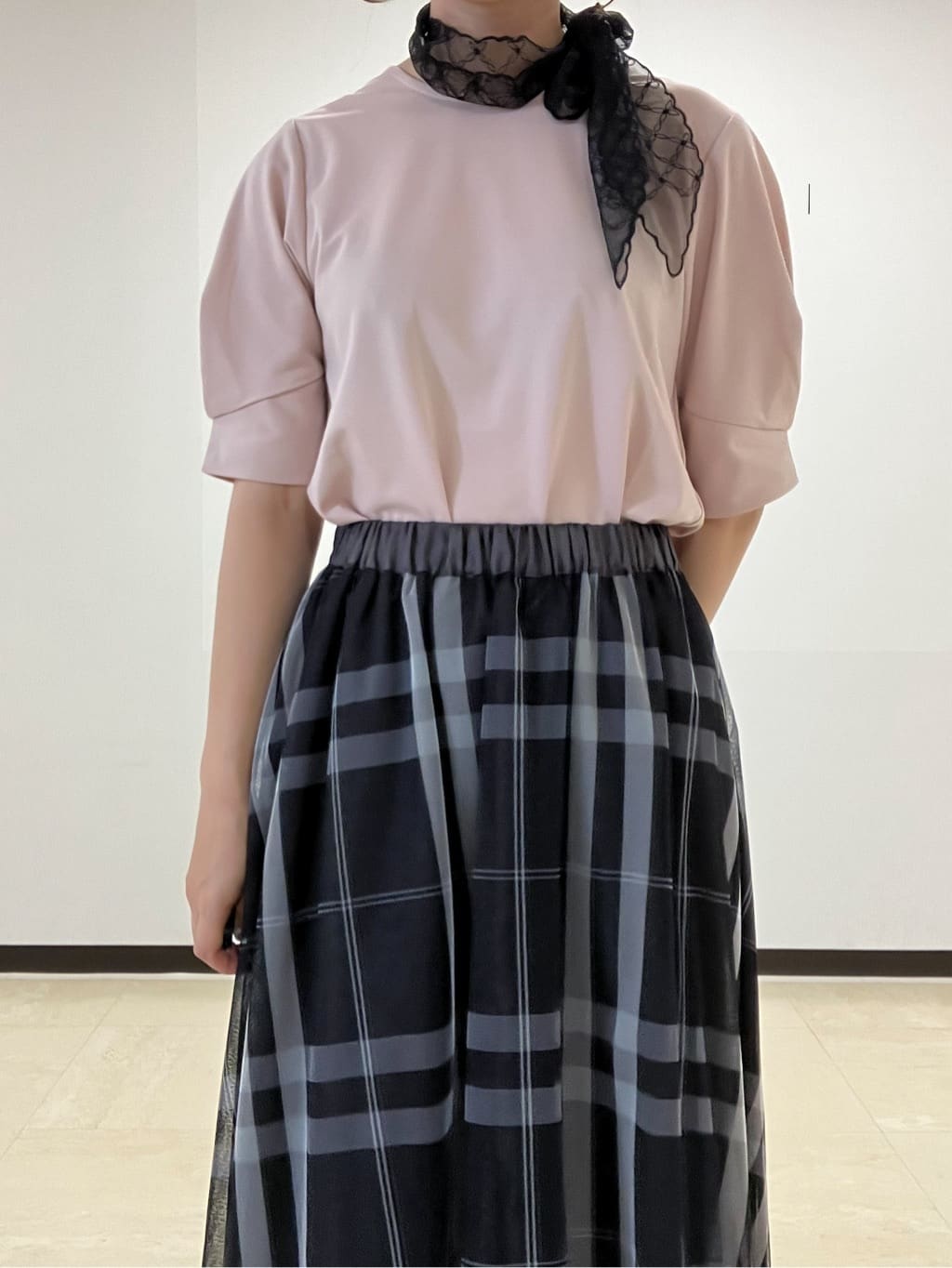 MAYUKIさんの「index｜パフスリーブトップス【洗濯機洗い可】」を使ったコーディネート