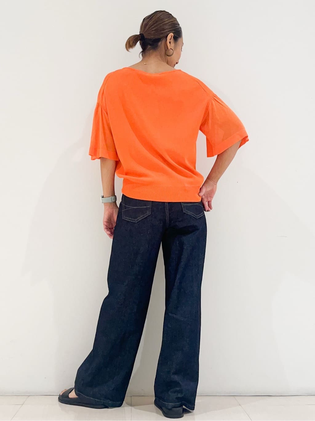 yuuco.さんの「grove｜【SOMETHING&times;grove別注】LISAWIDE DENIM PANTS」を使ったコーディネート