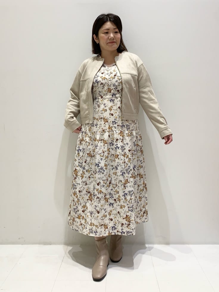 みいちゃんさんの「grove｜【名品アウター/3WAY・はっ水】ボアライナー付マウンテンパーカ」を使ったコーディネート
