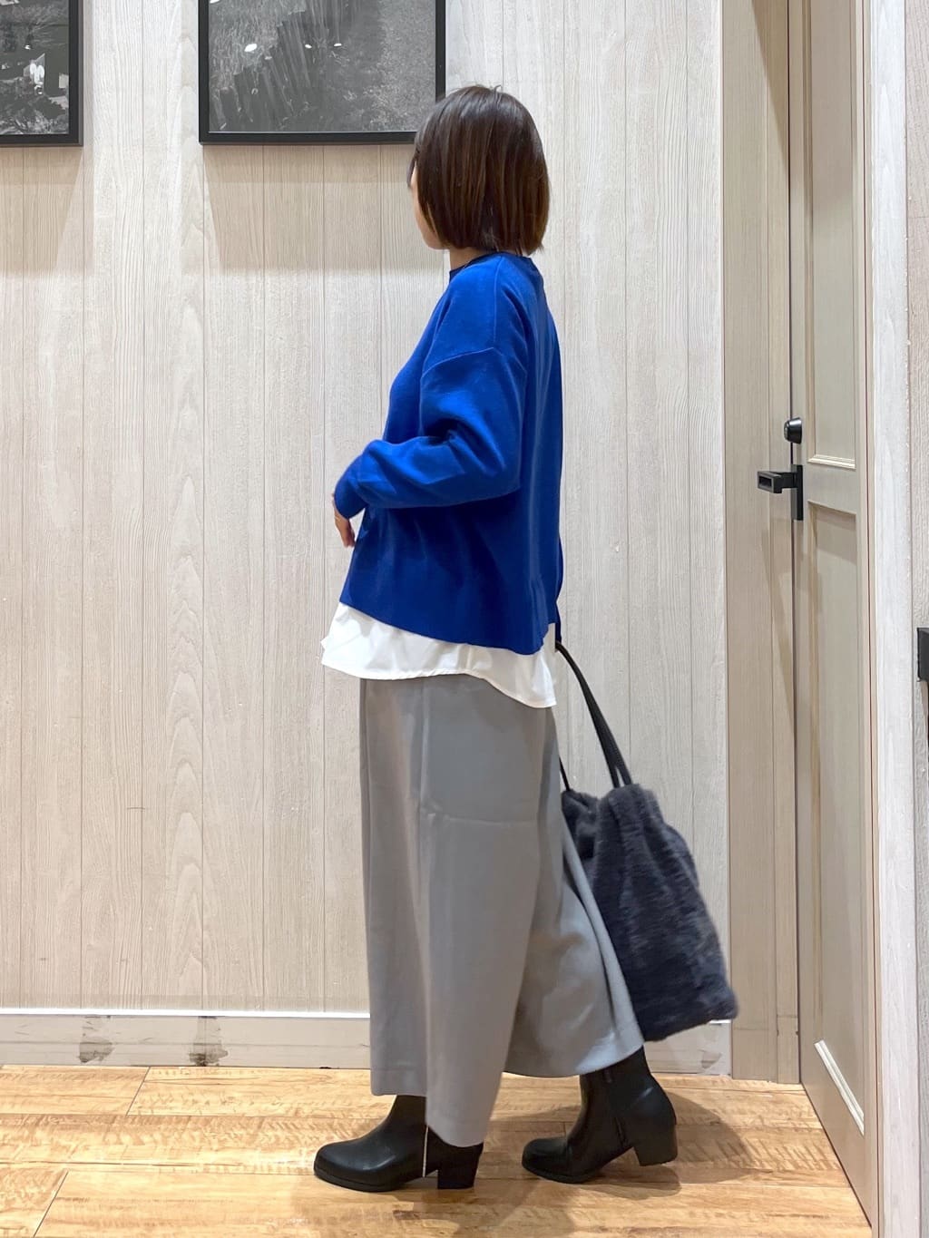 shirayuuuさんの「SHOO･LA･RUE｜【着丈選べる/S-LL】スタイルアップが叶う ベルト付きワイドパンツ」を使ったコーディネート