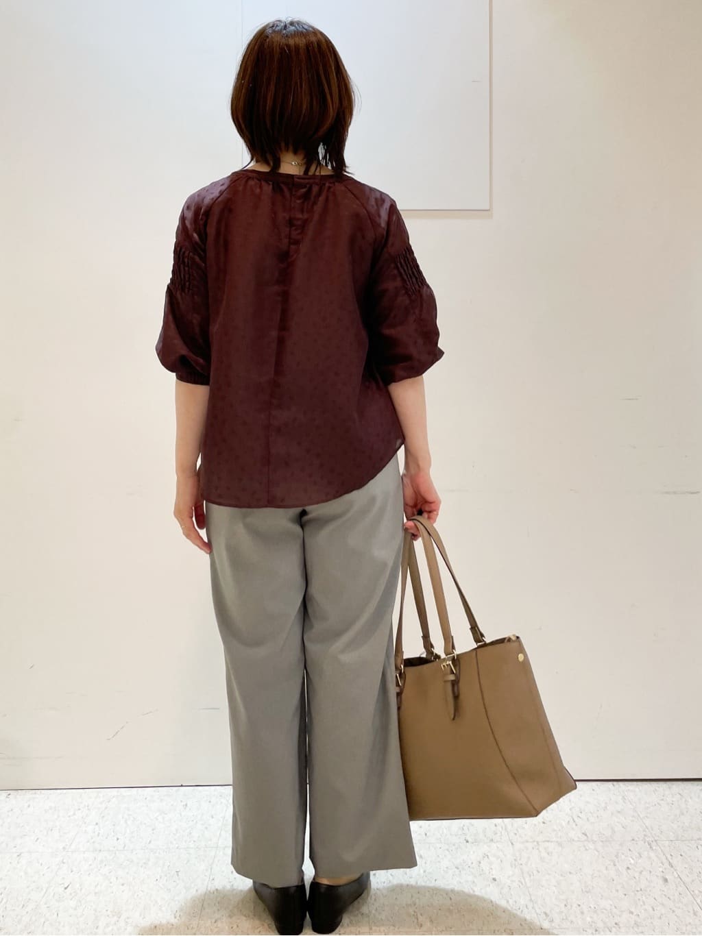 めいさんの「Reflect｜【一枚で着映える◎】レオパード風ジャカードブラウス」を使ったコーディネート