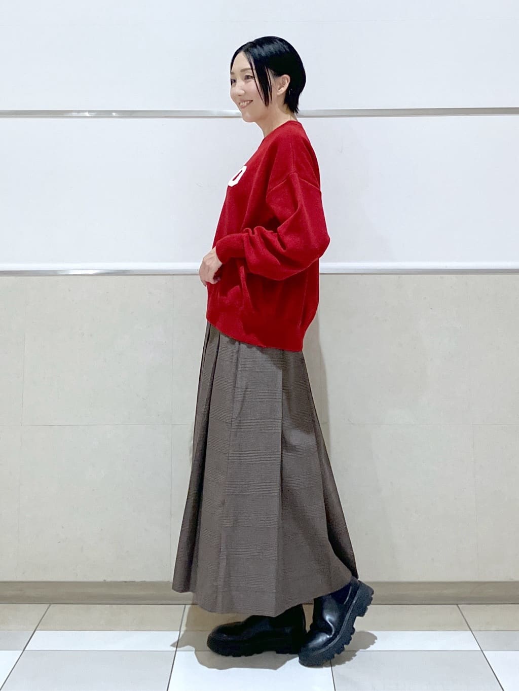 eriko さんの「Dessin｜【撥水・2WAY】ミュラーダウンコートミドル丈」を使ったコーディネート