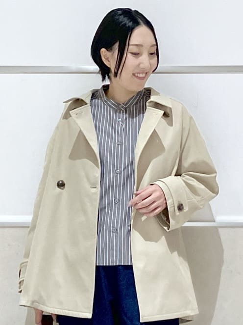 eriko さんの「Dessin｜【洗える】マリンデニムパンツ」を使ったコーディネート