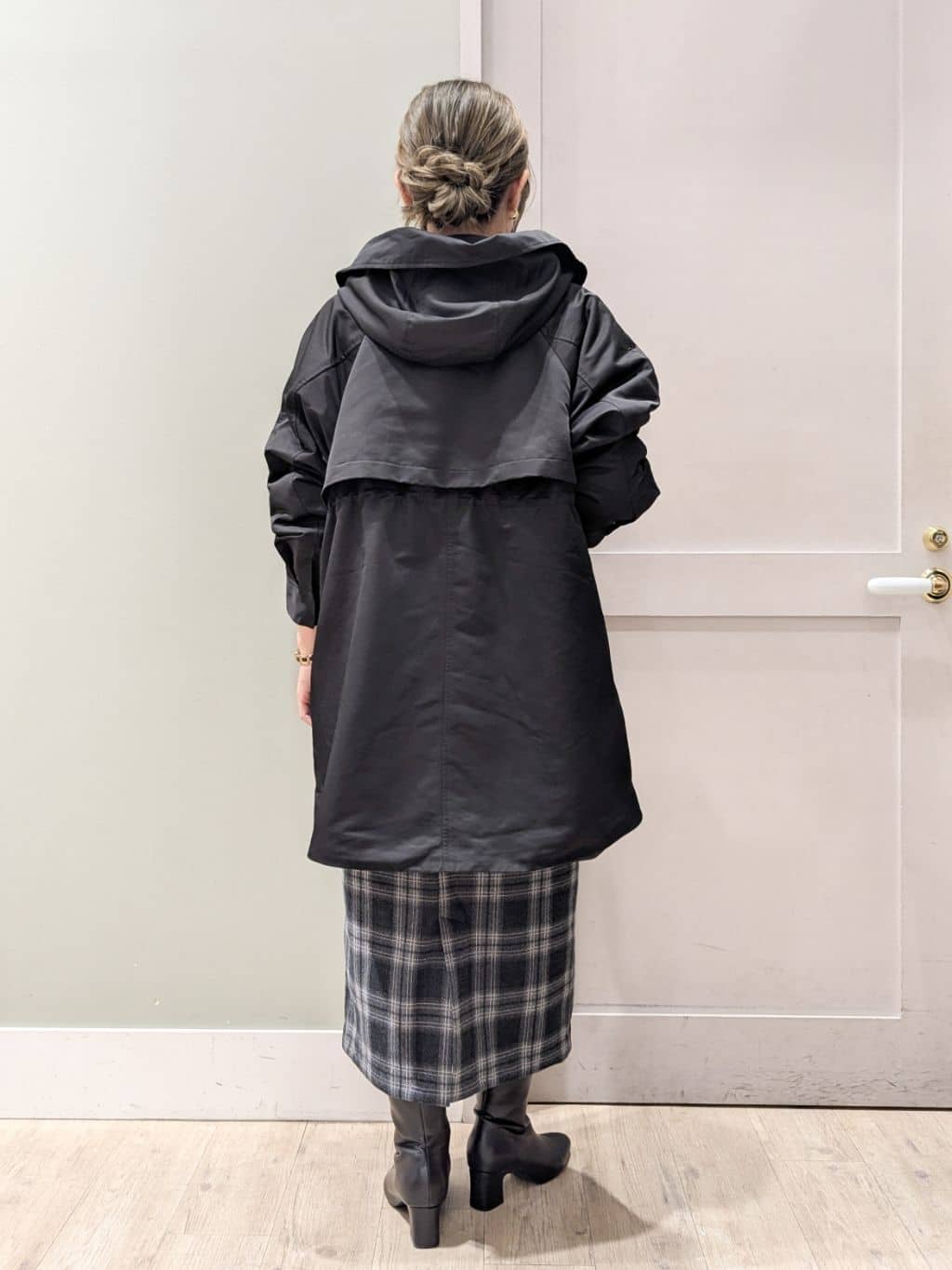 kuwawaさんの「grove｜最終お値下げ！！【名品アウター/3WAY・はっ水】ボアライナー付きモッズコート」を使ったコーディネート