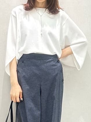 Miwaさんの「UNTITLED｜◆【接触冷感/UV機能/遮熱】ジャージカーディガン」を使ったコーディネート