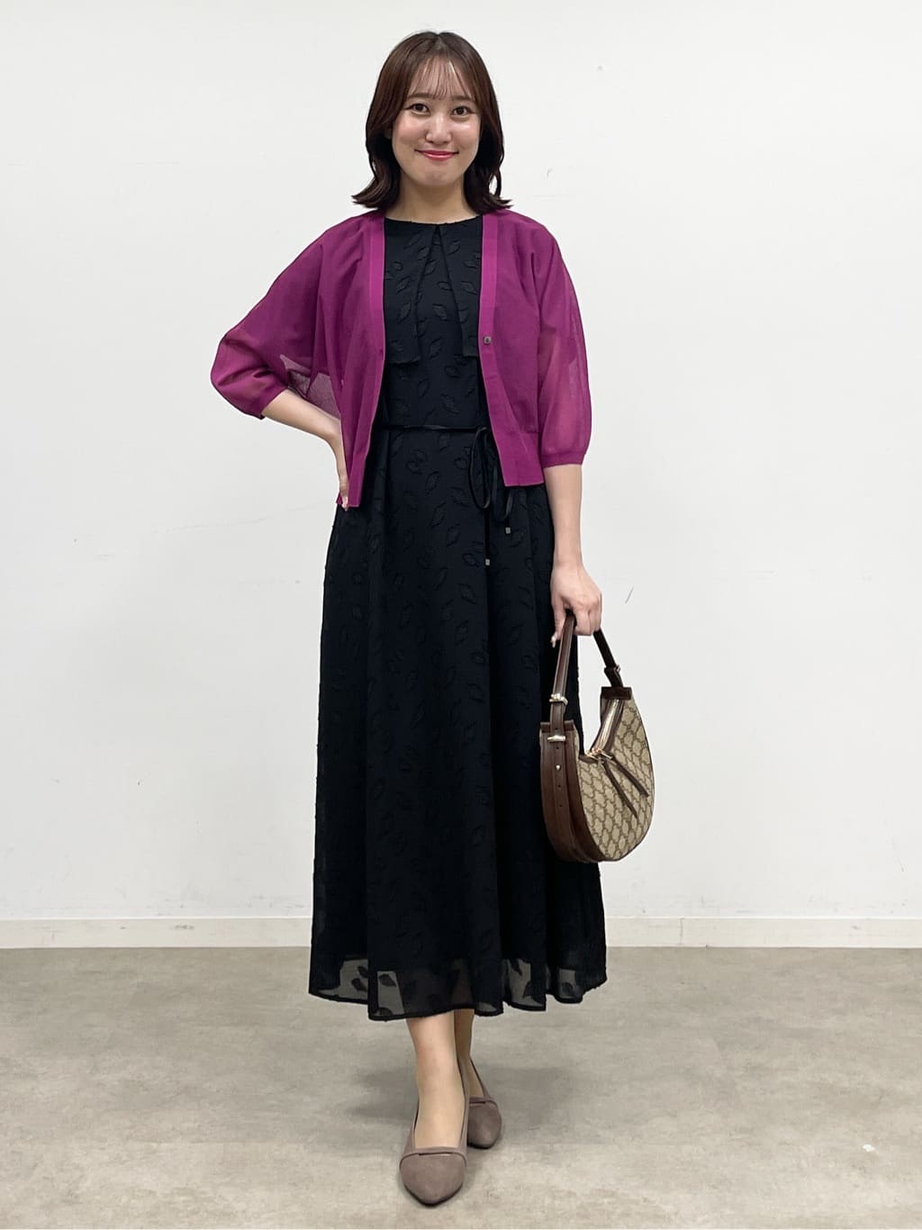 yukariさんの「Reflect｜【手洗い可】ボレロ風シアーカーディガン」を使ったコーディネート