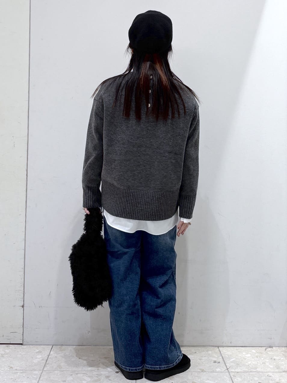 mameさんの「OPAQUE.CLIP｜ポケット刺繍レギュラーカラーシャツ【洗濯機OK】」を使ったコーディネート