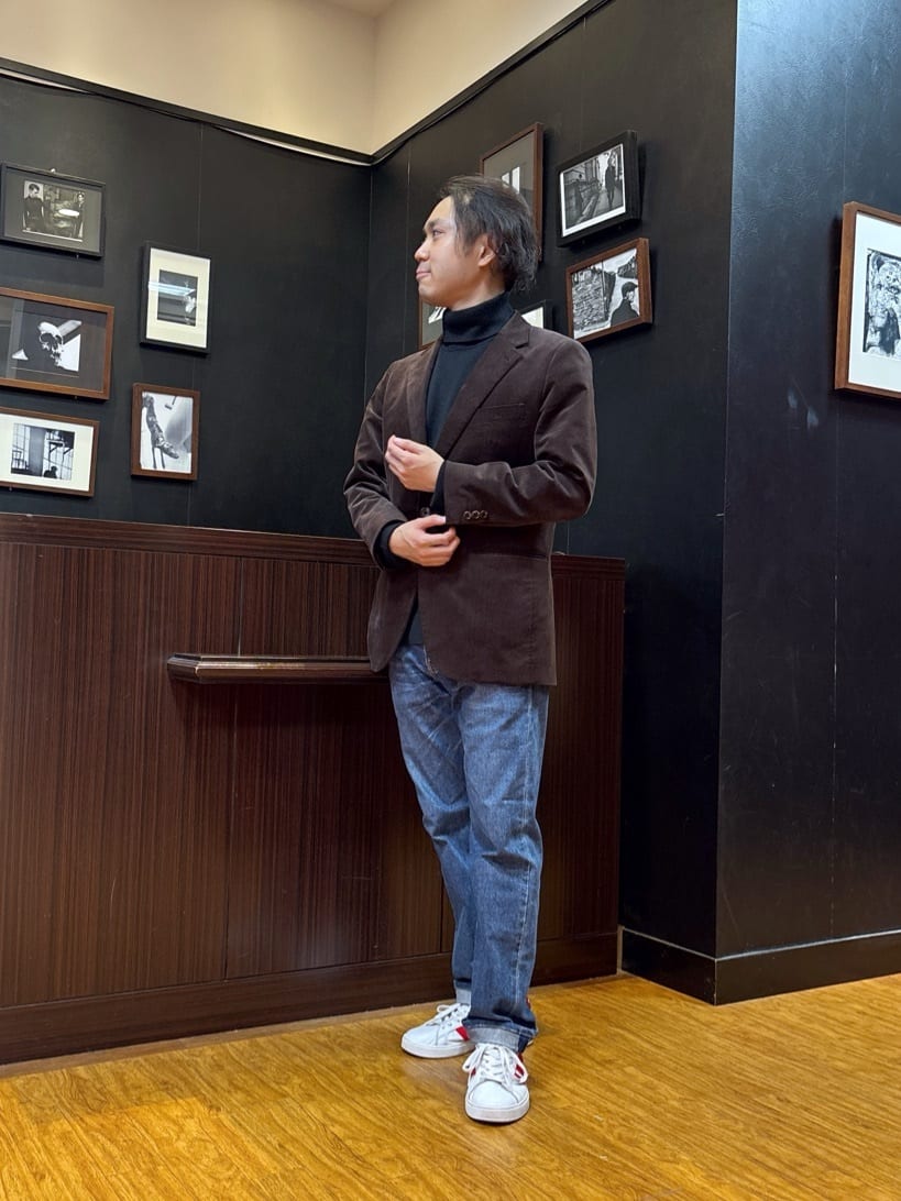 KEIさんの「TAKEO KIKUCHI｜【None Of Stress】ストレッチ ダウンブルゾン」を使ったコーディネート