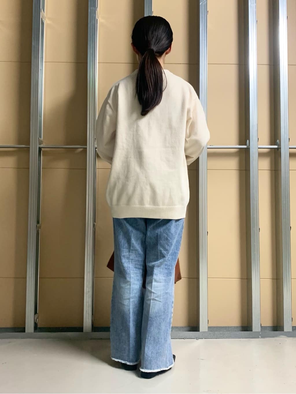 sahoさんの「THE SHOP TK｜【触れるたびに心地良い】ライトモールニット　洗濯機OK/ユニセックスでおすすめ！」を使ったコーディネート