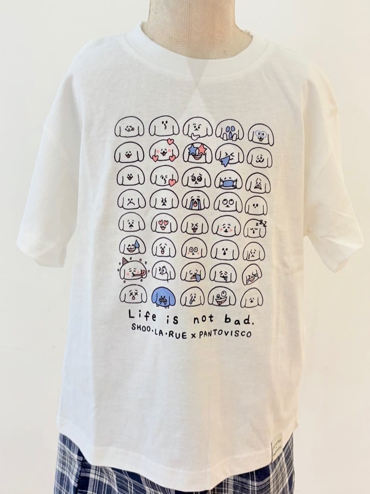 haruさんの「SHOO･LA･RUE｜【パントビスコ／ぺろち】プリントTシャツ」を使ったコーディネート