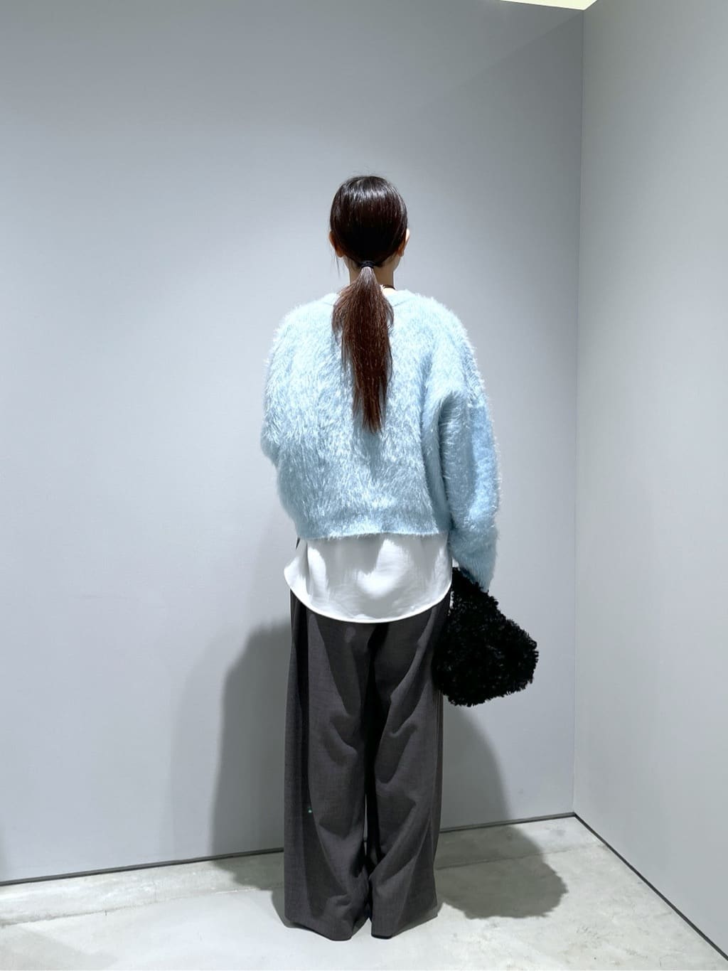 Renoさんの「INDIVI｜センタータックメランジワイドパンツ」を使ったコーディネート