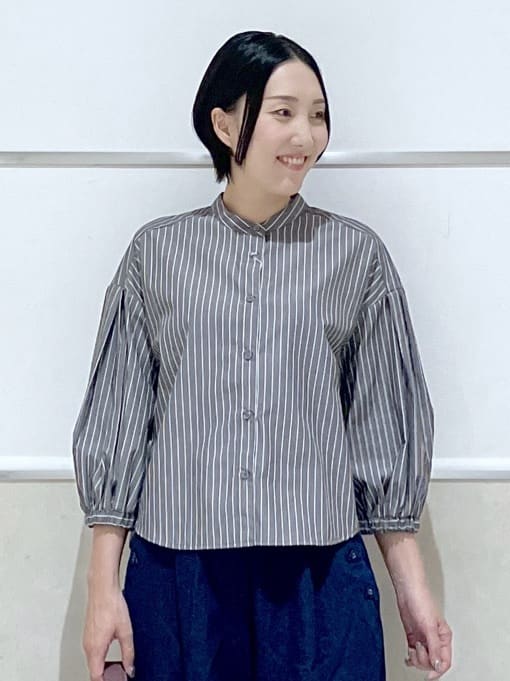 eriko さんの「Dessin｜【洗える】マリンデニムパンツ」を使ったコーディネート