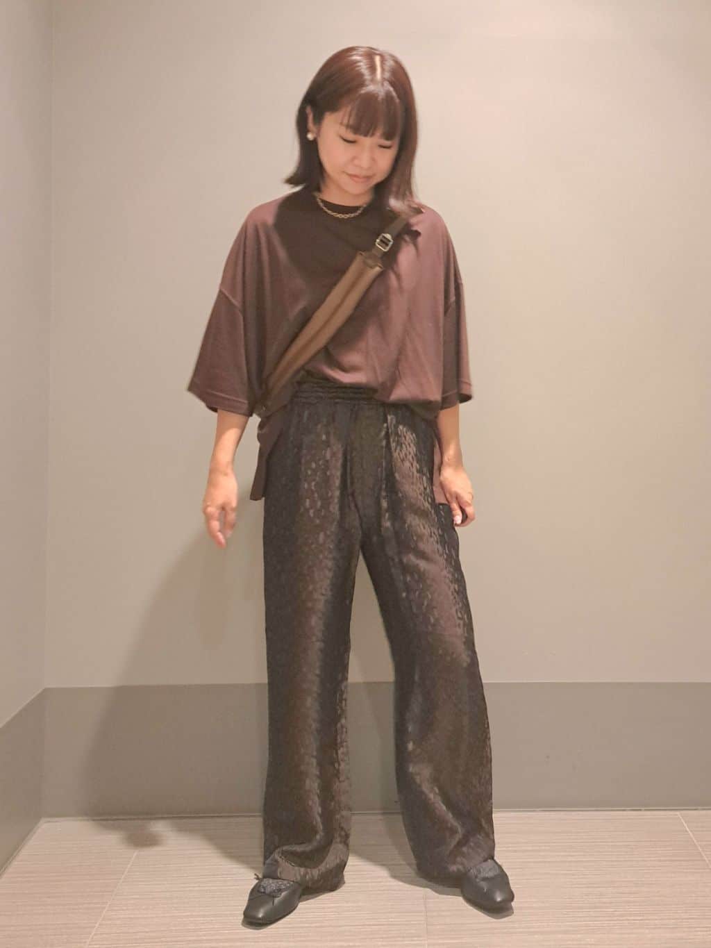 Takahashiさんの「DRESSTERIOR｜◆ソフトレザーバレエシューズ」を使ったコーディネート