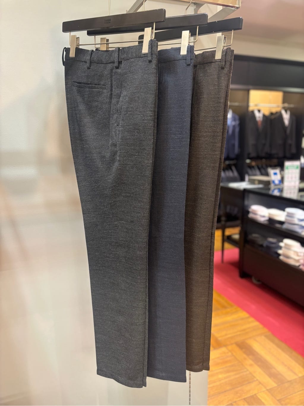 ヒナさんの「TAKEO KIKUCHI｜【Sサイズ～】ラッセルメッシュ パンツ」を使ったコーディネート