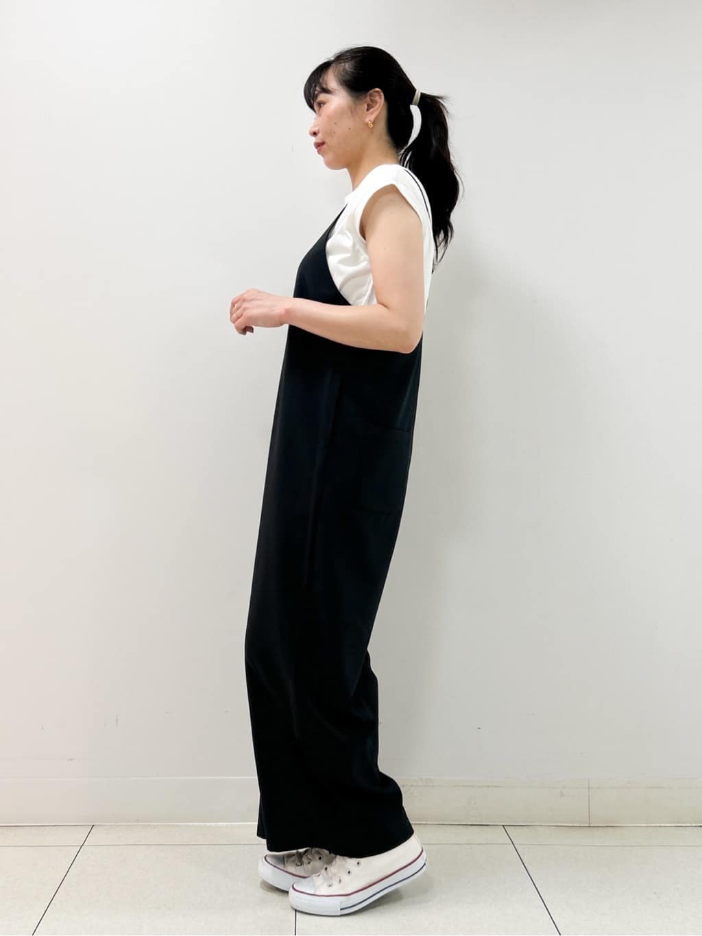 Kaiさんの「Dessin｜【洗える】オーガニックコットンフレンチスリーブ」を使ったコーディネート