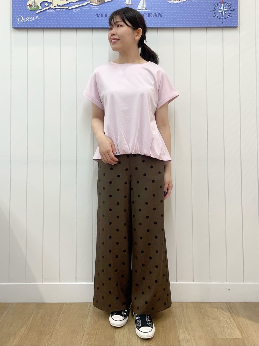 Mayaさんの「Dessin｜【洗える】メッシュシアージャケット」を使ったコーディネート