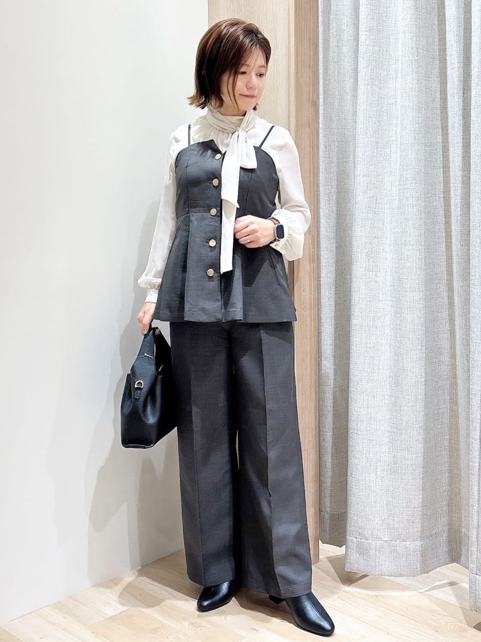 MIYUさんの「grove｜【カセット服】主役級キャミビスチェ」を使ったコーディネート