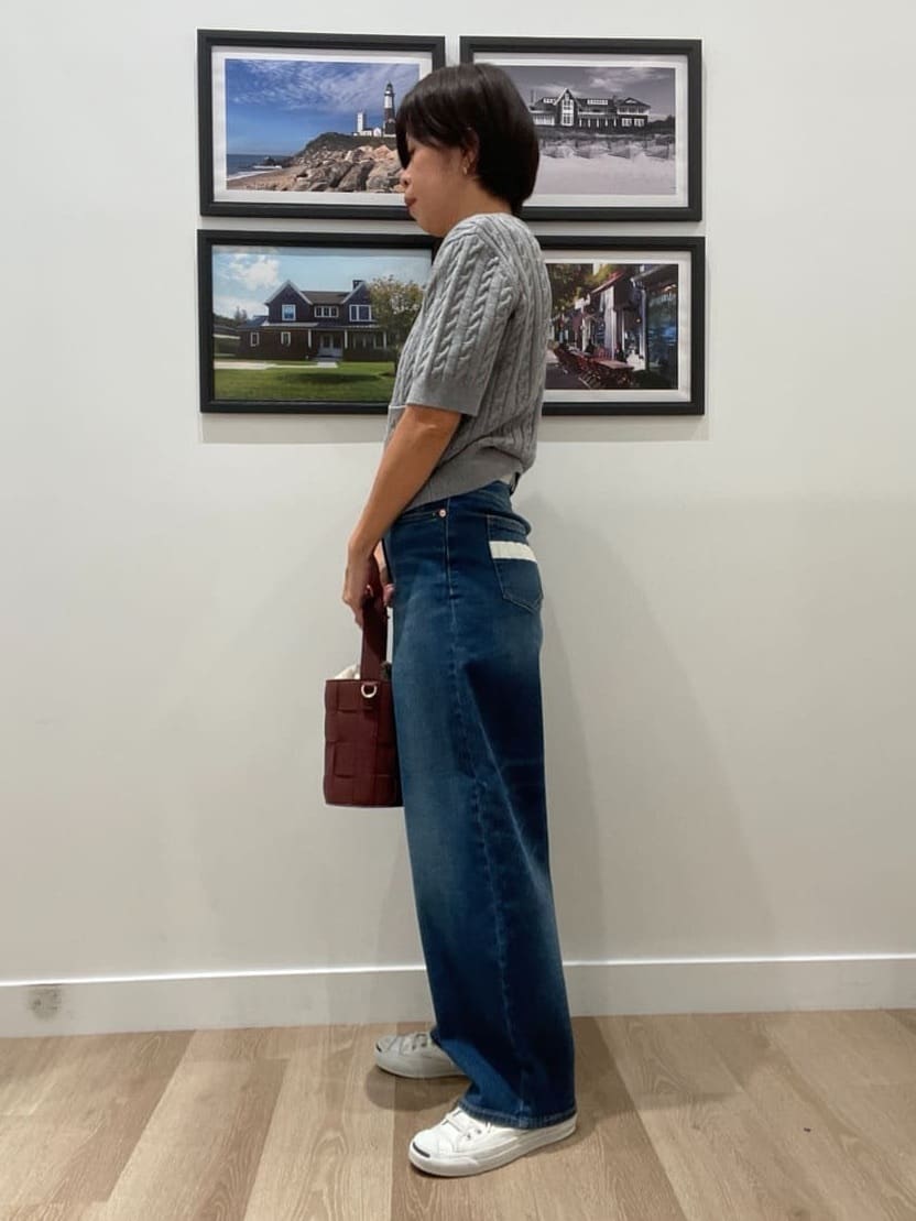 Naoさんの「Dessin｜ケーブルカーディガン」を使ったコーディネート