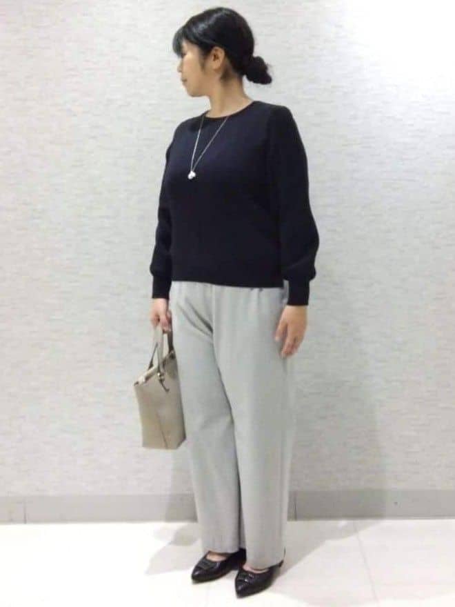 sakoさんの「Reflect｜【ゆったりシルエット】ジャージメルトンコクーンジャケット」を使ったコーディネート