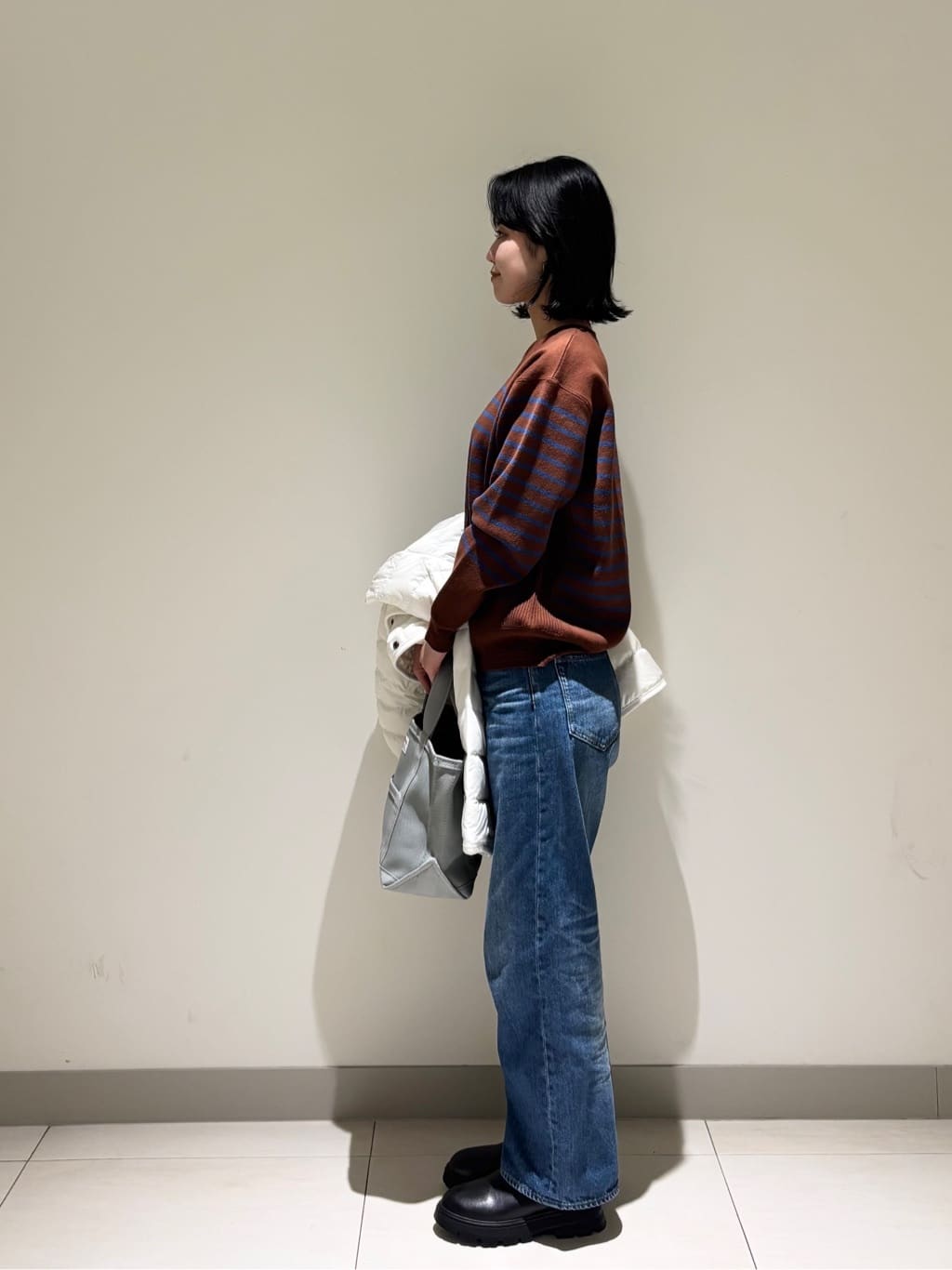 mayuさんの「Dessin｜ボリュームソールサイドゴアブーツ」を使ったコーディネート