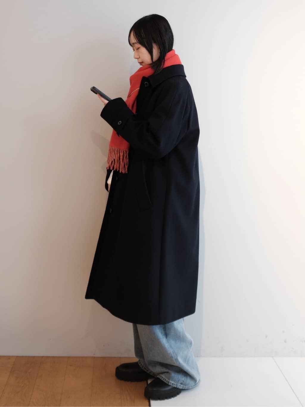 Kishimotoさんの「DRESSTERIOR｜◆Dhyana．（ディアナドット） バックファスナー チェルシーブーツ」を使ったコーディネート
