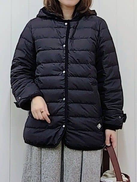 itoさんの「Dessin｜【撥水・2WAY】ミュラーダウンコートミドル丈」を使ったコーディネート