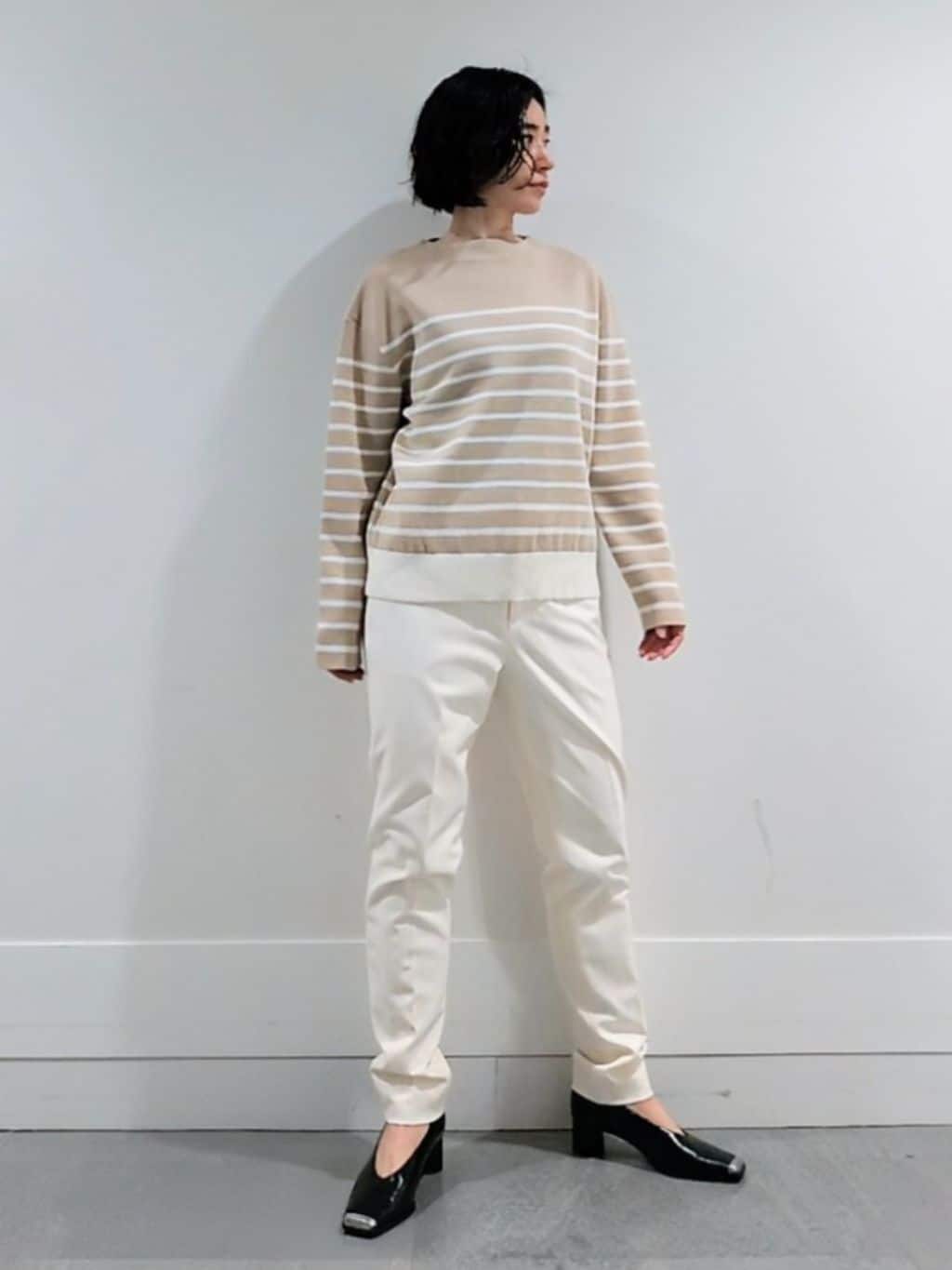 ミズタさんの「UNTITLED｜【軽アウター/ミドル丈】ウールニットコーディガン」を使ったコーディネート
