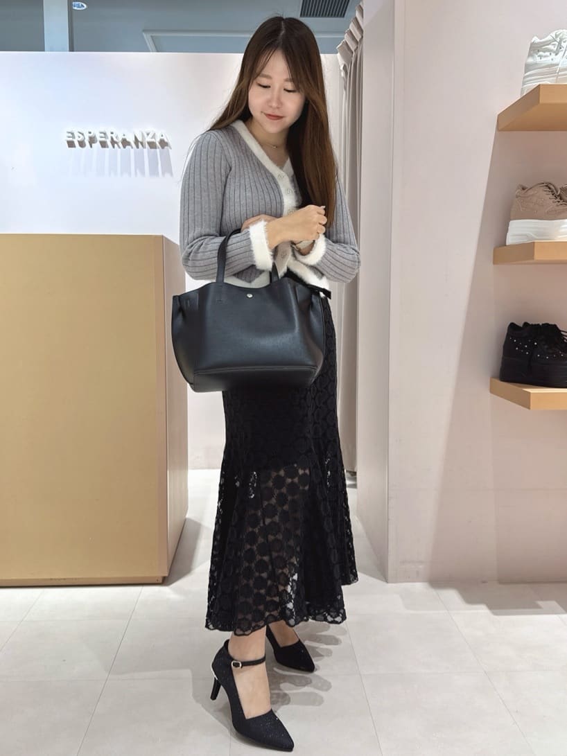 neinaさんの「ESPERANZA｜肩楽 2WAYミニトートバッグ」を使ったコーディネート