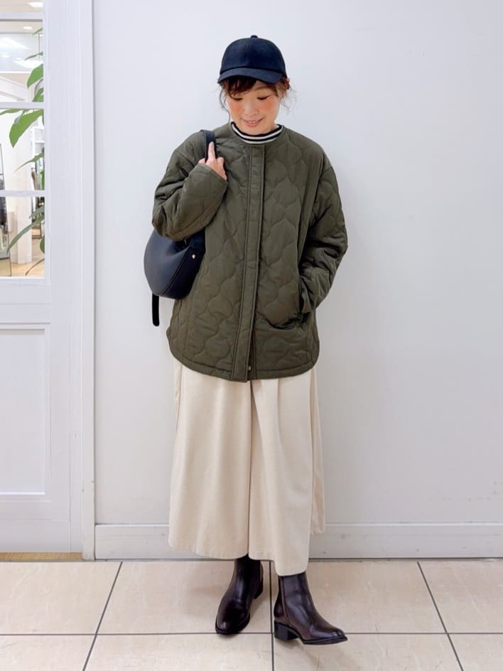 Osawaさんの「Dessin｜【洗える】リブタートルネックニット」を使ったコーディネート