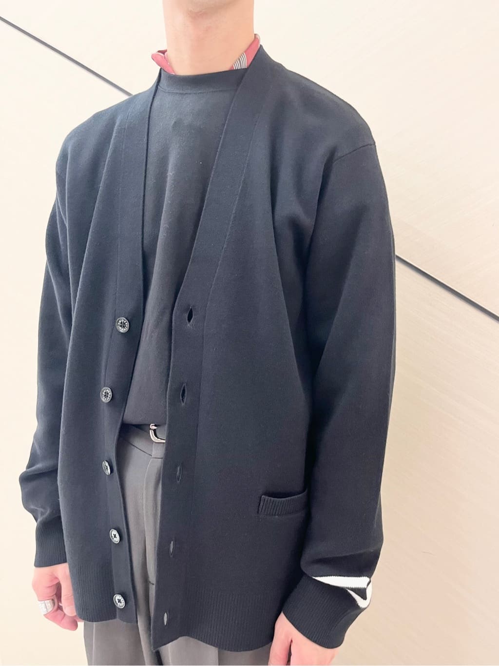 小山凌さんの「DRESSTERIOR｜エクスクルーシブフライスロングTシャツ」を使ったコーディネート